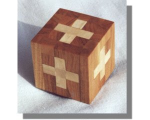 Crazy Swiss Cube - Naturholz